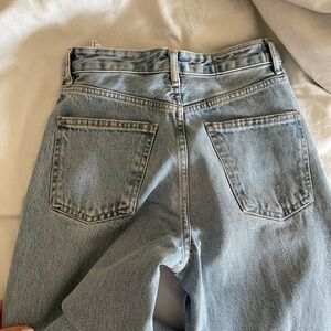 Zara high waisted wide leg jeans. Size 6. Like new condition